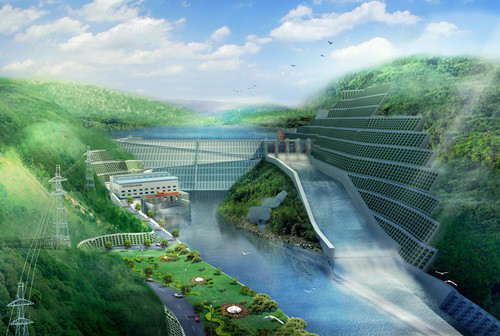 嘉陵老挝南塔河1号水电站项目